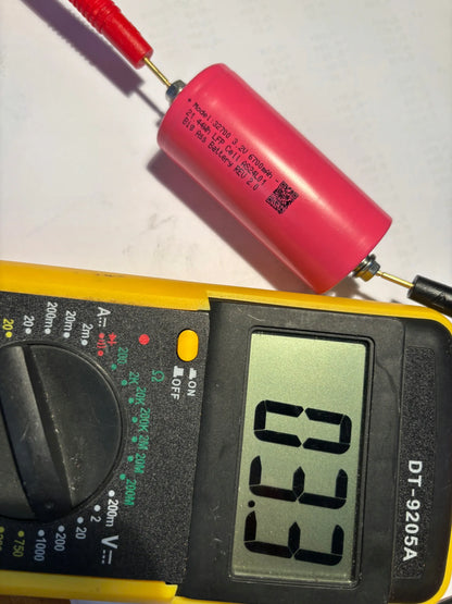 LiFePO4 32700 6700mAh 3.2V LFP elementas 21.44Wh akumuliatorius 4 vienetai