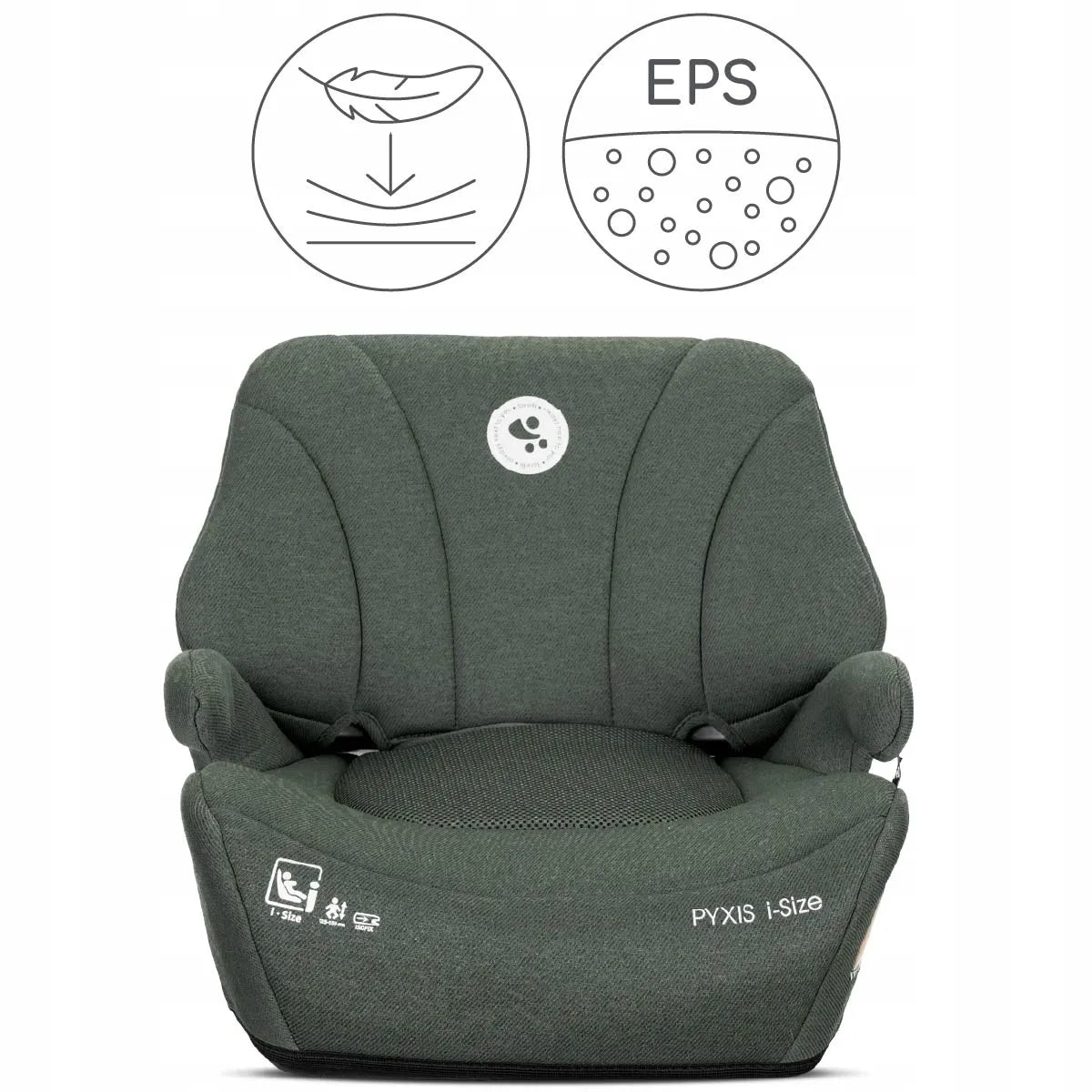 „Lorelli Pyxis“ automobilinė kėdutė-pasukėlė su atlošu, „i-Size“, 125–150 cm, ISOFIX, 2 viename
