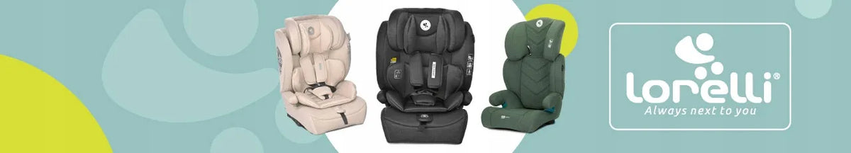 „Lorelli Pyxis“ automobilinė kėdutė-pasukėlė su atlošu, „i-Size“, 125–150 cm, ISOFIX, 2 viename