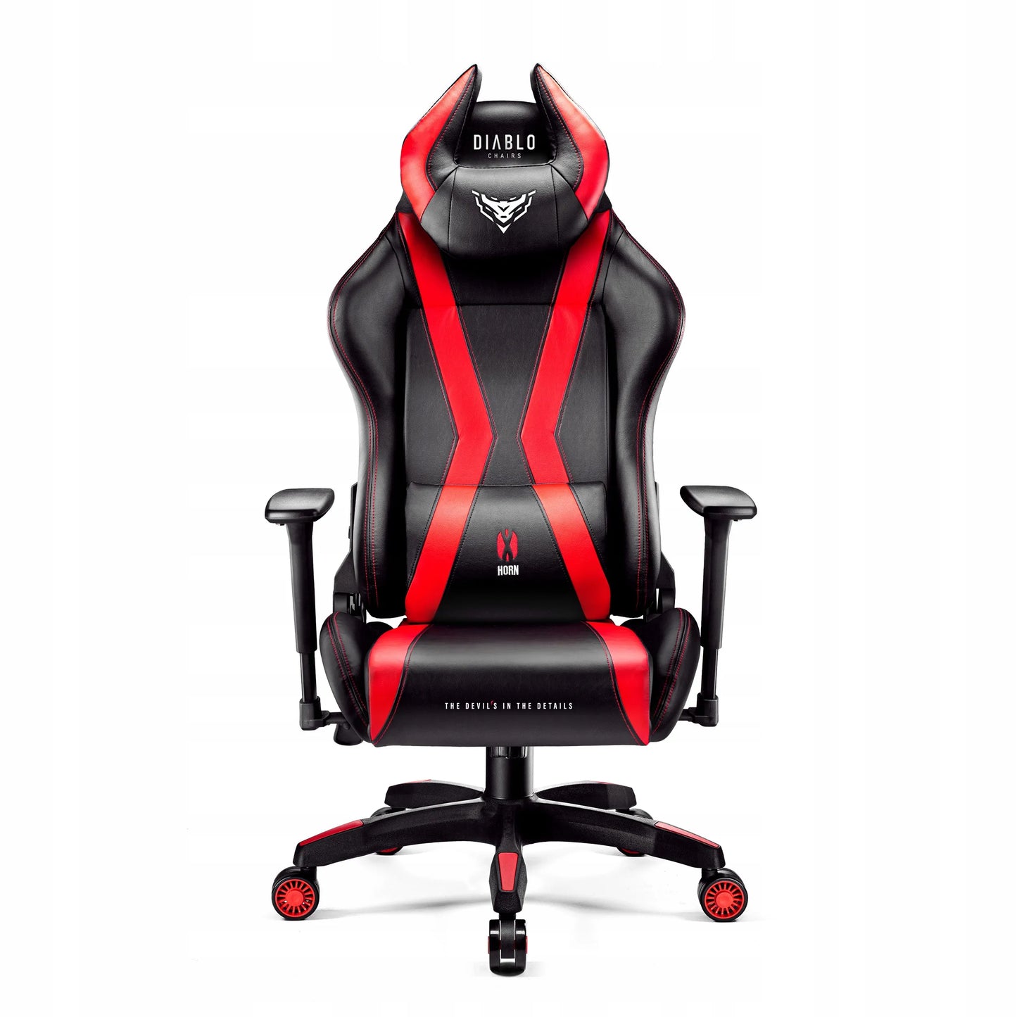 LOŠIMO KĖDĖ DIABLO X-HORN 2.0 Normal Size, juoda-raudona