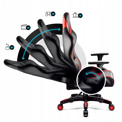 LOŠIMO KĖDĖ DIABLO X-HORN 2.0 Normal Size, juoda-raudona