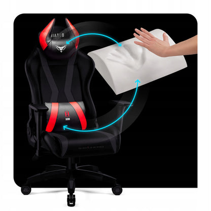 LOŠIMO KĖDĖ DIABLO X-HORN 2.0 Normal Size, juoda-raudona