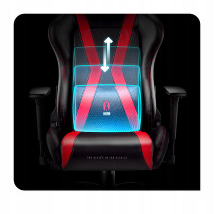 LOŠIMO KĖDĖ DIABLO X-HORN 2.0 Normal Size, juoda-raudona