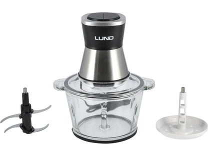 LUND 67920 elektrinis maisto smulkintuvas 3 viename, 2 greičiai, 500 W, 2 l