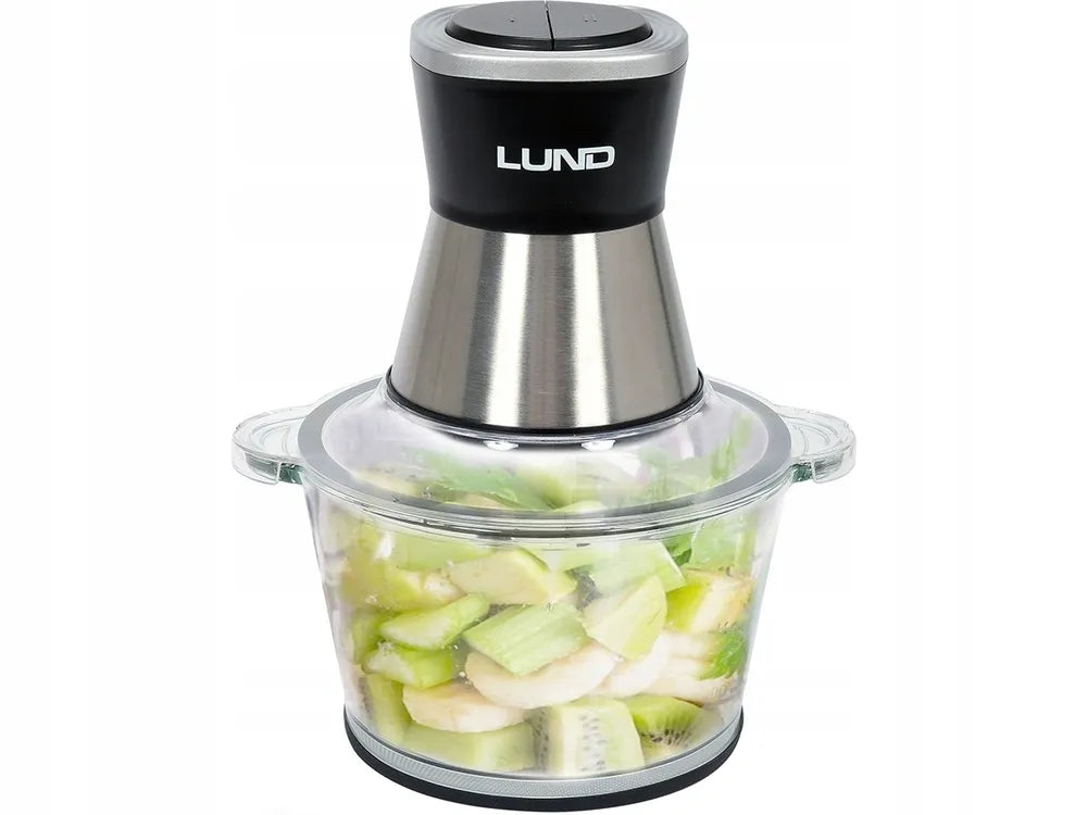 LUND 67920 elektrinis maisto smulkintuvas 3 viename, 2 greičiai, 500 W, 2 l