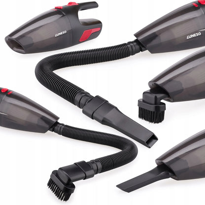 Luneso bevielis rankinis automobilinis dulkių siurblys, 120W, HEPA filtras