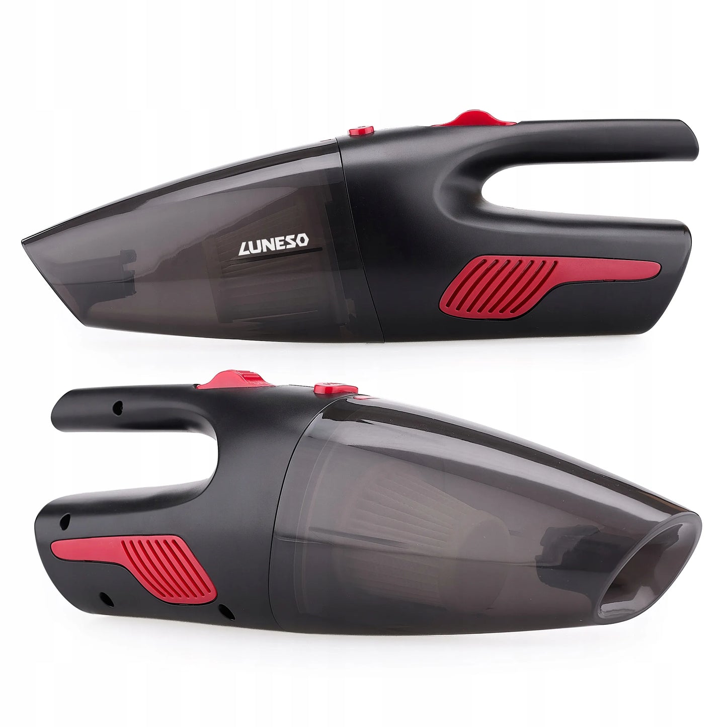 Luneso bevielis rankinis automobilinis dulkių siurblys, 120W, HEPA filtras
