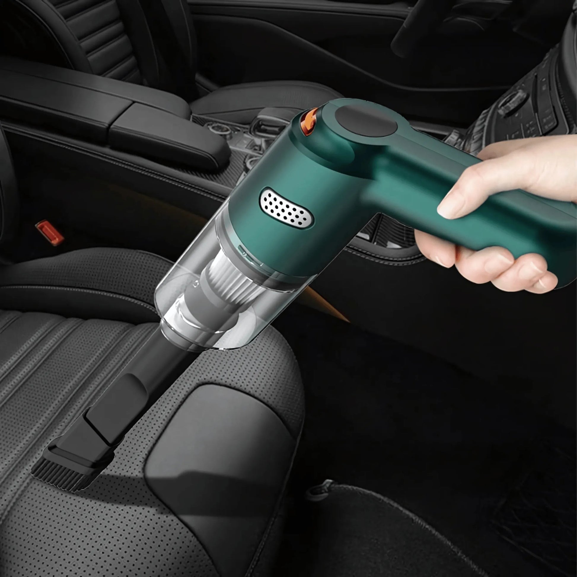 Luneso QL-101 belaidis rankinis automobilinis dulkių siurblys, 120W, USB-C