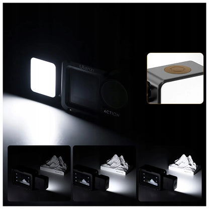 Magnetinė LED lempa Ulanzi LM18 IPX5, skirta DJI Osmo Action 3 4