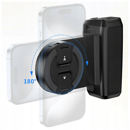 Magnetinis laikiklis ULANZI MA35 su „Bluetooth“ nuotolinio valdymo pulteliu, skirtas „iOS“ ir „Android“ išmaniesiems telefonams
