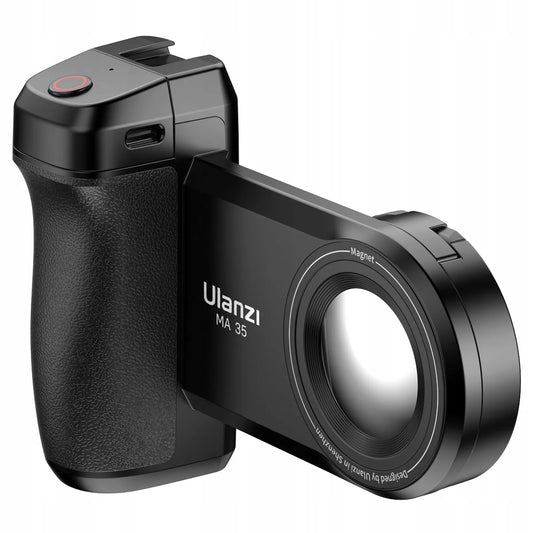 Magnetinis laikiklis ULANZI MA35 su „Bluetooth“ nuotolinio valdymo pulteliu, skirtas „iOS“ ir „Android“ išmaniesiems telefonams