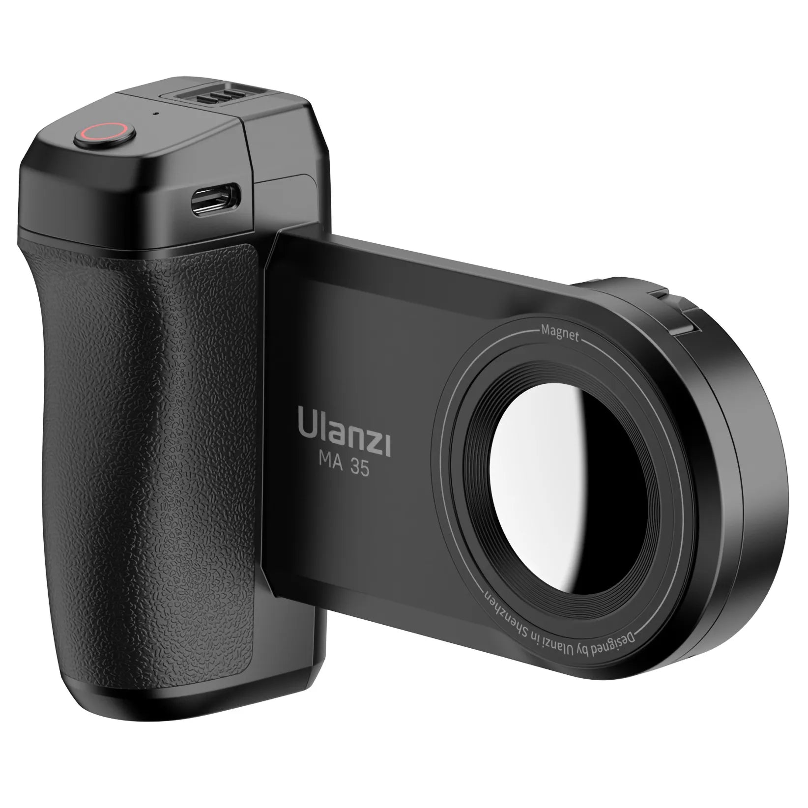 Magnetinis laikiklis ULANZI MA35 su „Bluetooth“ nuotolinio valdymo pulteliu, skirtas „iOS“ ir „Android“ išmaniesiems telefonams