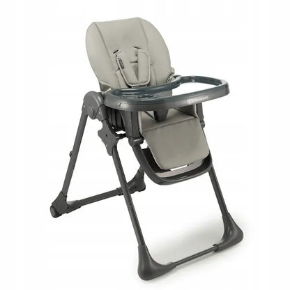 Maitinimo kėdutė 2 viename Kinderkraft TUMMIE 0–14 kg, gultukas, pilka