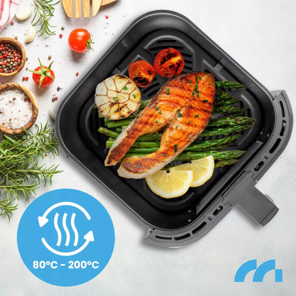 Maltec AirFryer 1800W 7L beznanė gruzdintuvė su stebėjimo langeliu
