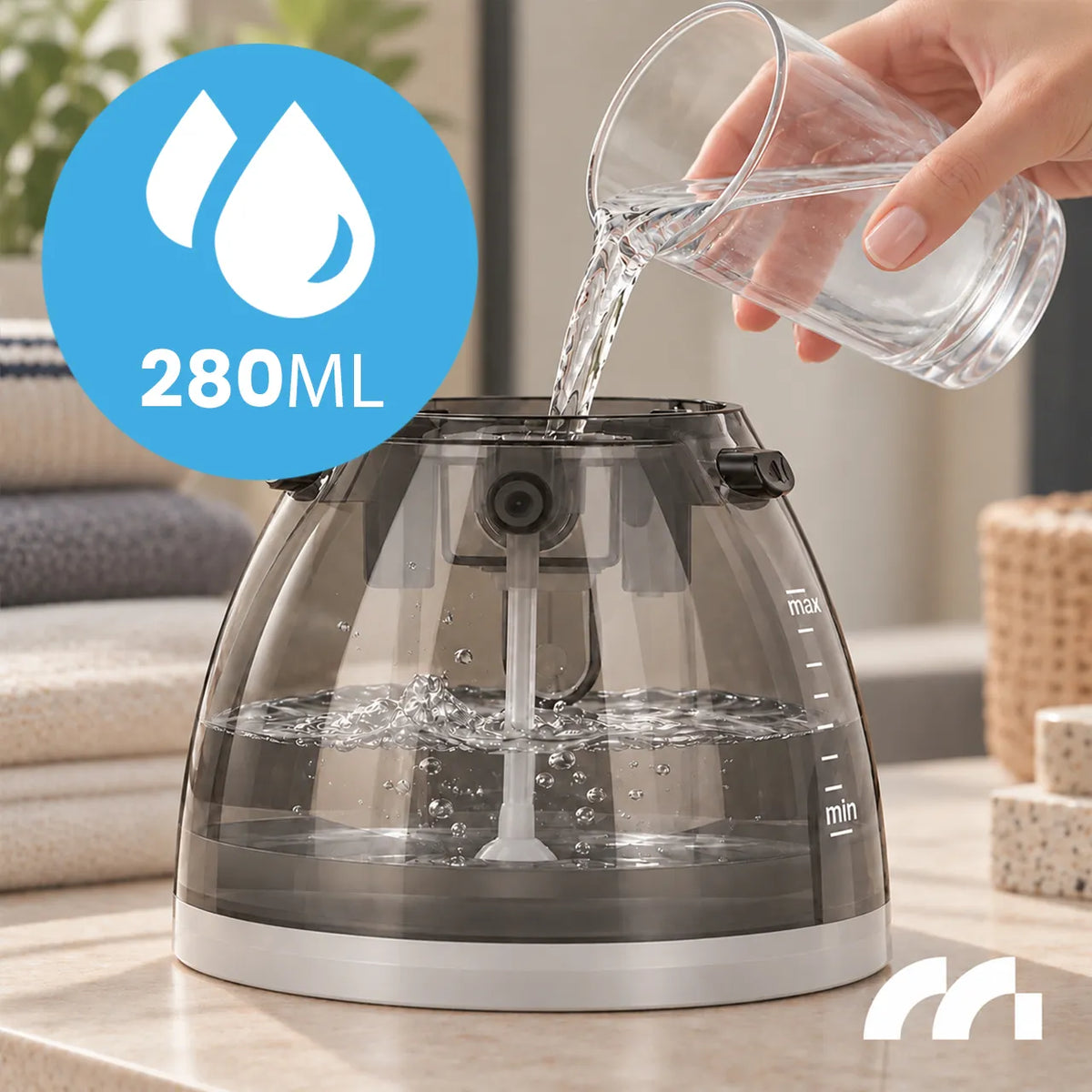 Maltec HDS5000W rankinis drabužių garintuvas ir garinis lygintuvas, 7 viename, su priedais ir kelnių kantų segtuku