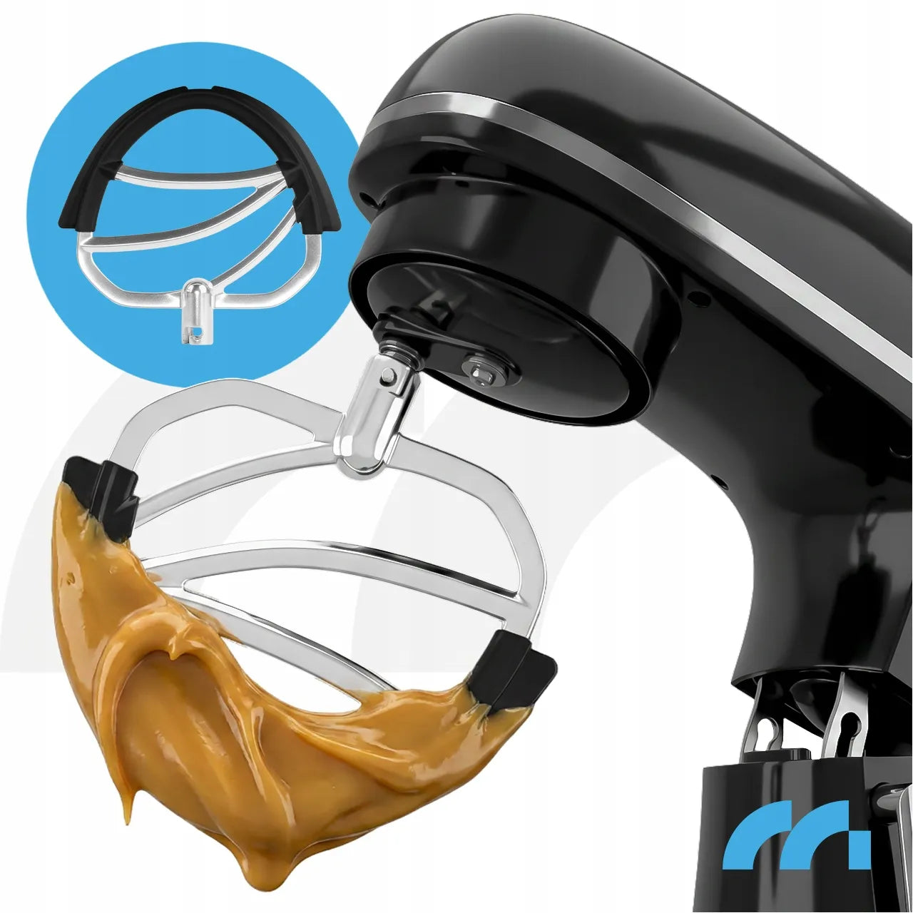 Maltec planetarinis virtuvinis robotas maišytuvas 7L 2000W