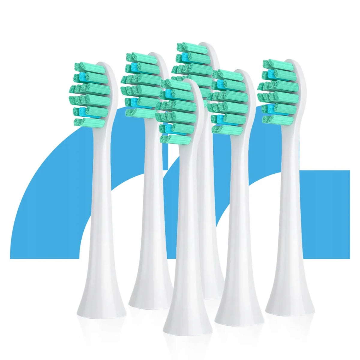 Maltec Toothie X1 WH soninis elektrinis dantų šepetėlis, 6 režimai, 6 antgaliai ir kelioninis dėklas
