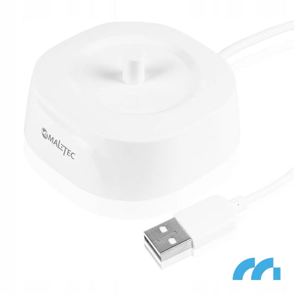 Maltec Toothie X1 WH soninis elektrinis dantų šepetėlis, 6 režimai, 6 antgaliai ir kelioninis dėklas