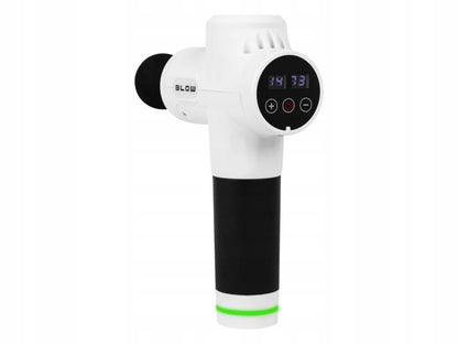 Masažinis pistoletas nugarai ir kūnui „Massage Gun“ PRO rinkinys su 10 antgalių