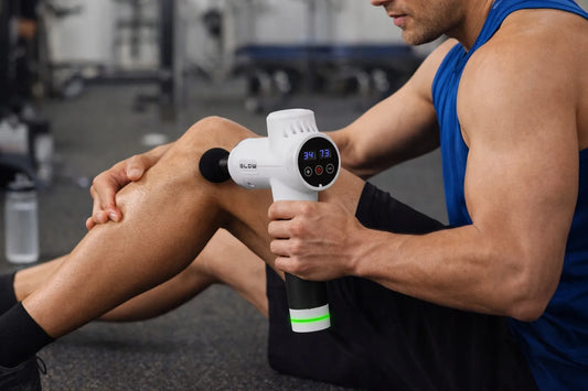 Masažinis pistoletas nugarai ir kūnui „Massage Gun“ PRO rinkinys su 10 antgalių