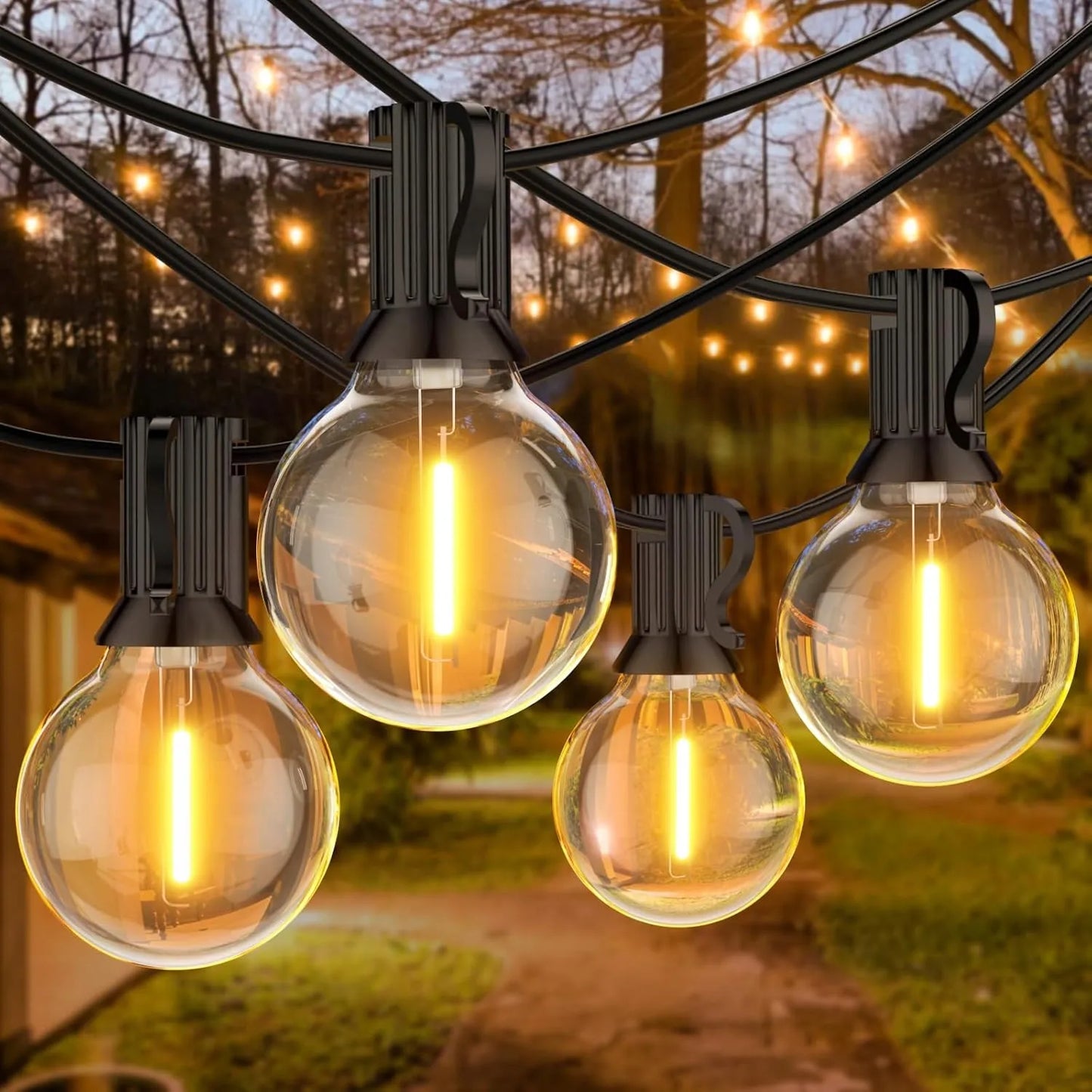 Masterled saulės energija maitinama girlianda 15 m 1500 mm su nuotolinio valdymo pulteliu