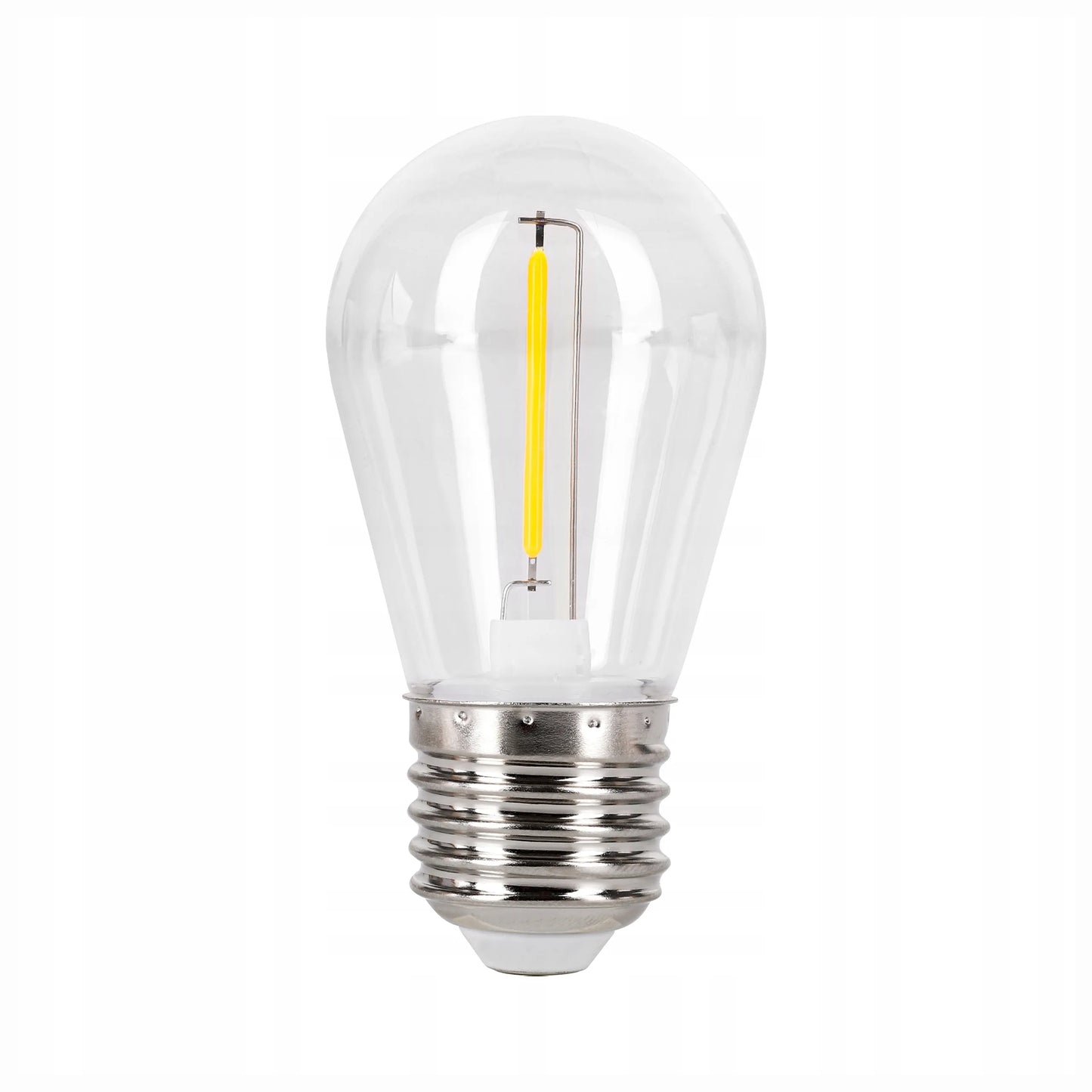 Masterled šviečianti sodo girlianda 20 m, 20x LED E27 lemputės + vandeniui atsparus laidas