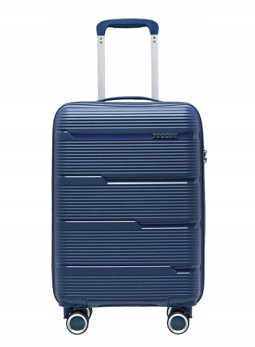 Mažas lagaminas PUCCINI Casablanca, 36 l, tamsiai mėlynas