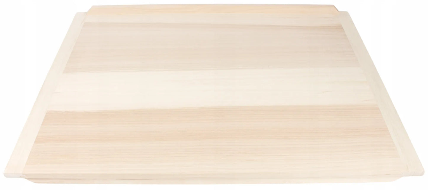 Medinė dvipusė tešlos kočiojimo lenta Kadax XXL 80x60 cm