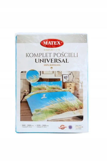 Medvilninė patalynė Matex UNIVERSAL Plaża, 160 × 200 cm