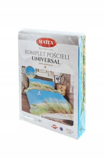 Medvilninė patalynė Matex UNIVERSAL Plaża, 160 × 200 cm