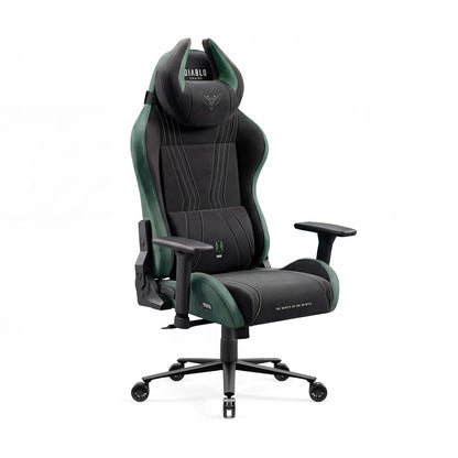 Medžiaginė žaidimų kėdė DIABLO X-Horn 2.0 Normal, žalia (Forest Green)