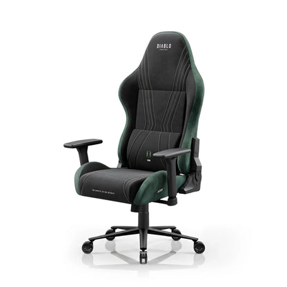 Medžiaginė žaidimų kėdė DIABLO X-Horn 2.0 Normal, žalia (Forest Green)