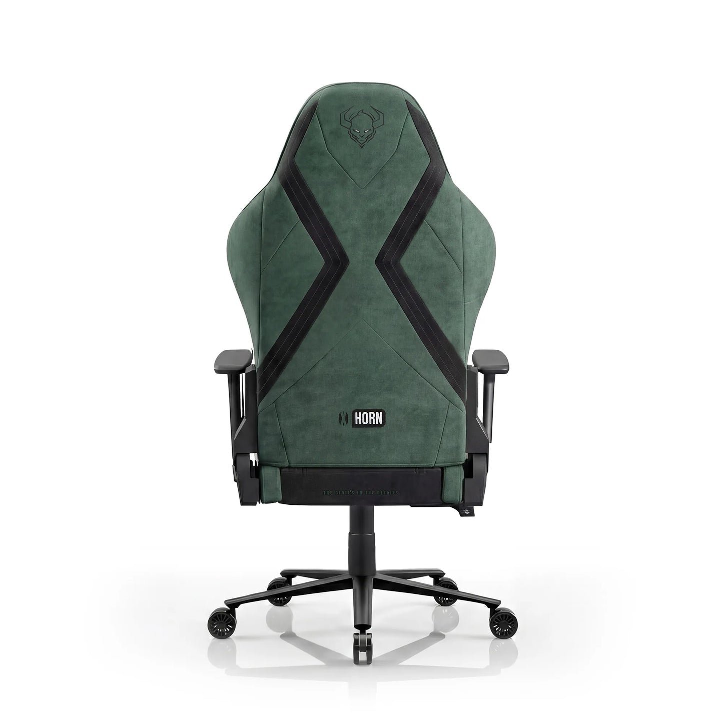Medžiaginė žaidimų kėdė DIABLO X-Horn 2.0 Normal, žalia (Forest Green)