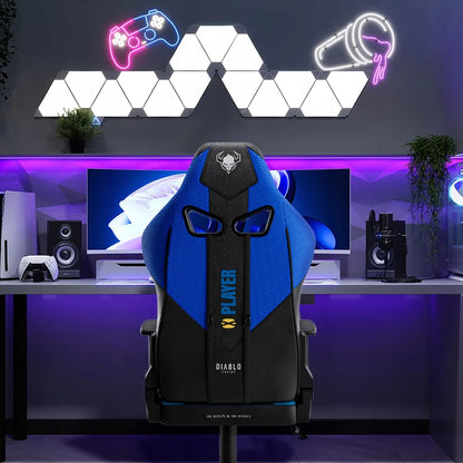 Medžiaginė žaidimų kėdė DIABLO X-Player 2.0 Normal Size, Frost Black