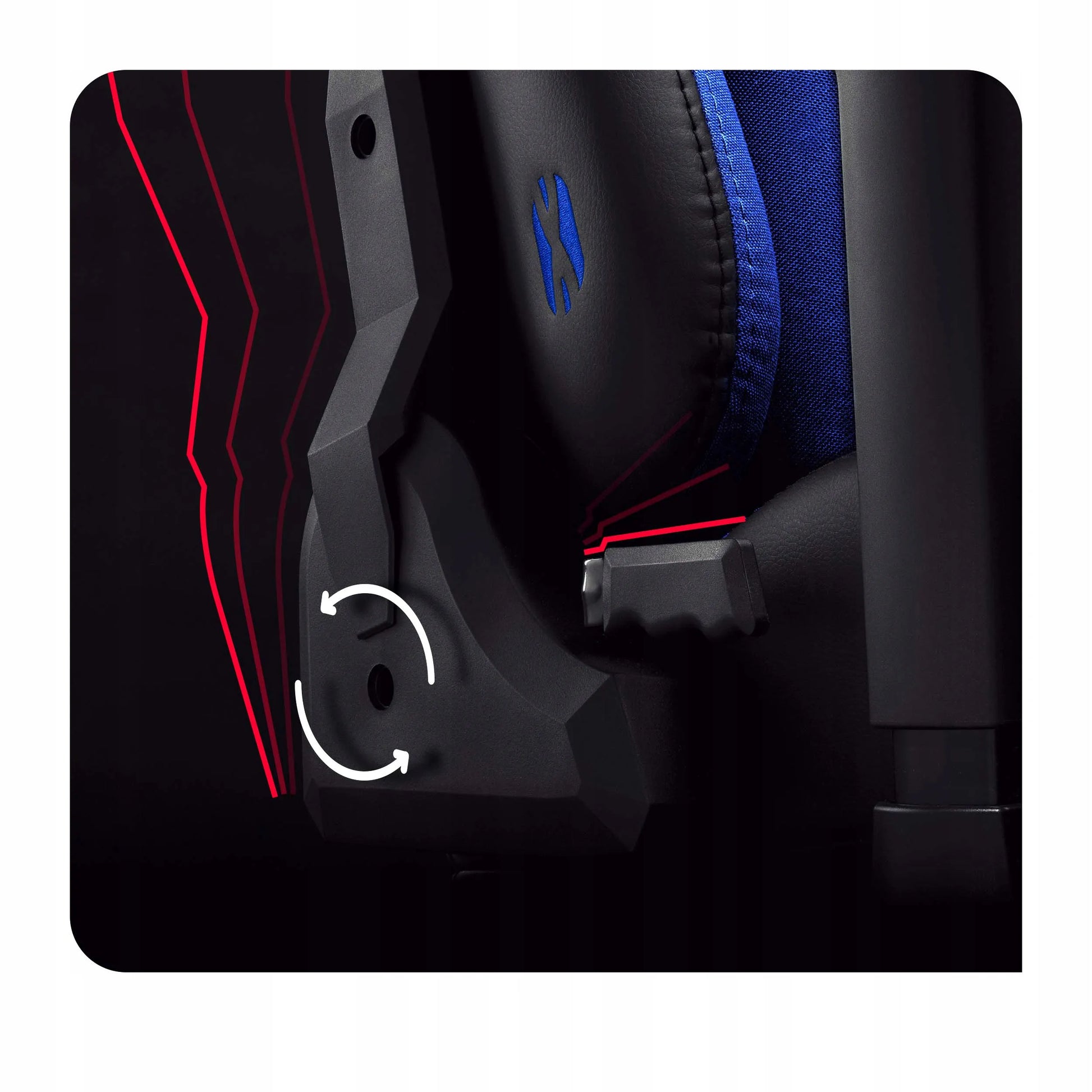 Medžiaginė žaidimų kėdė DIABLO X-Player 2.0 Normal Size, Frost Black