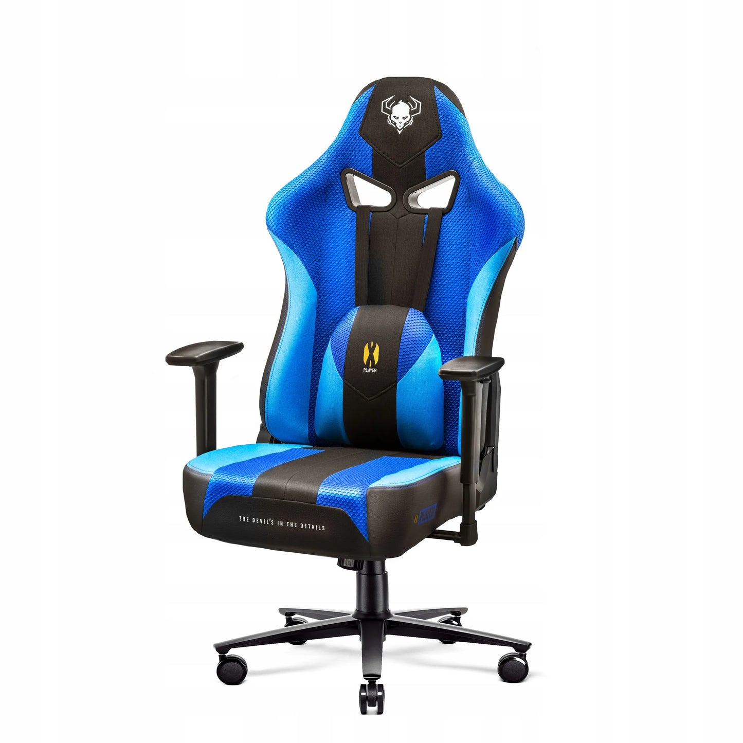 Medžiaginė žaidimų kėdė DIABLO X-Player 2.0 Normal Size, Frost Black