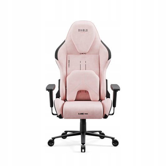 Medžiaginė žaidimų kėdė DIABLO X.One PRIME (Normal Size, Akira Pink)