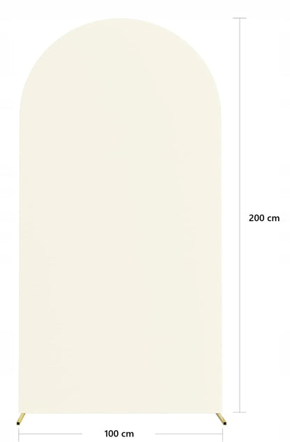 Medžiaginis užvalkalas arkai 200x100 cm, bežinis