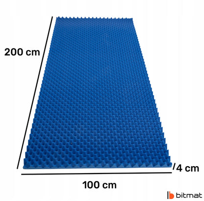 Mėlynas garsą sugerianti kempinė BITMAT FALA 200x100x4cm