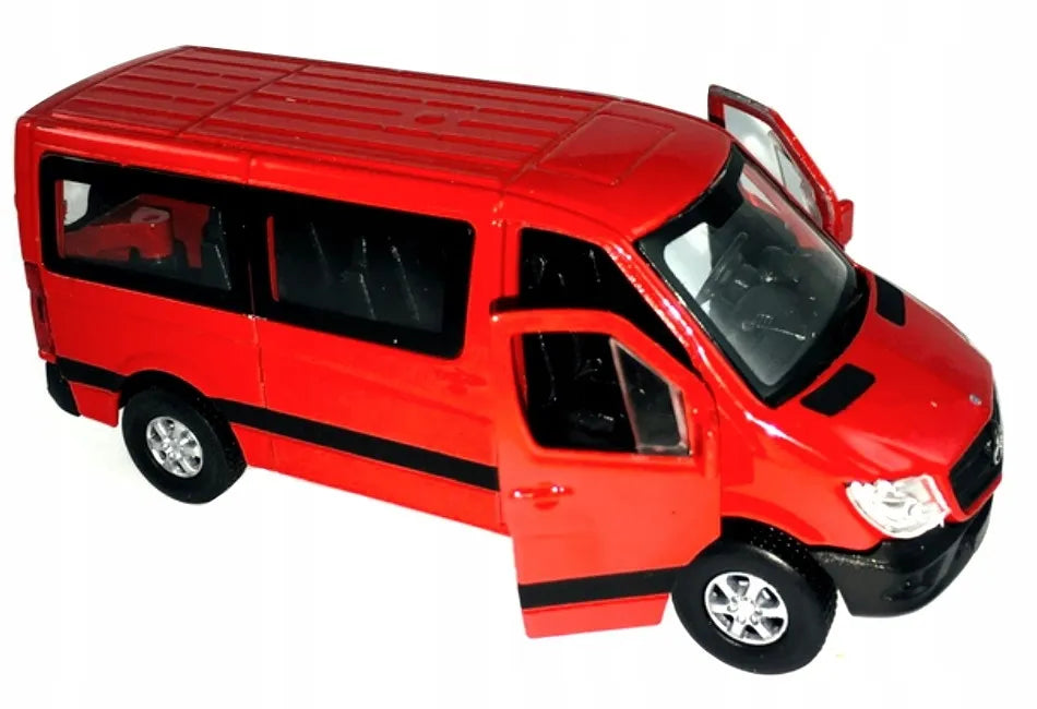 Mercedes-Benz Sprinter Traveliner 1:34 43731, raudonas
