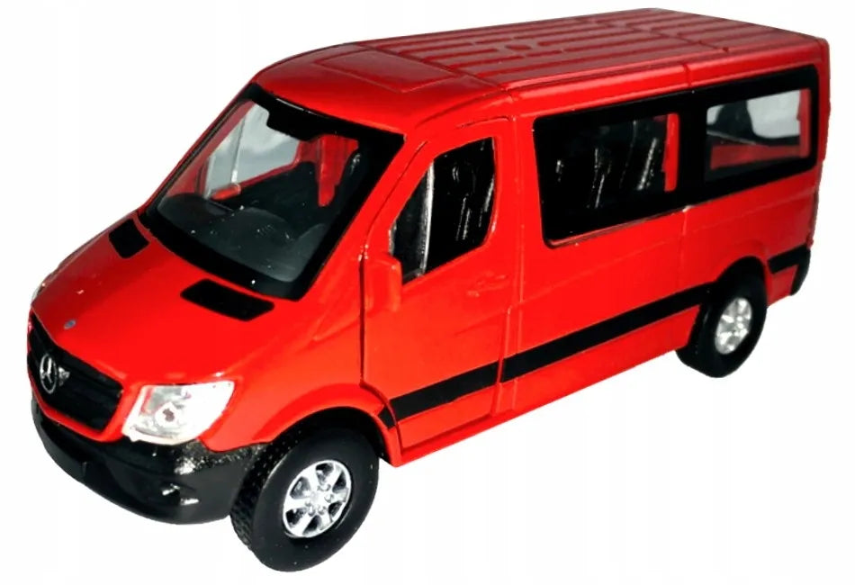 Mercedes-Benz Sprinter Traveliner 1:34 43731, raudonas
