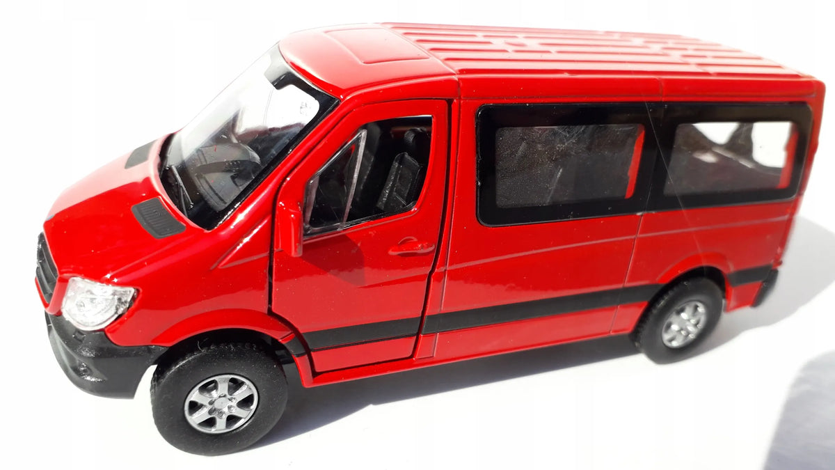 Mercedes-Benz Sprinter Traveliner 1:34 43731, raudonas