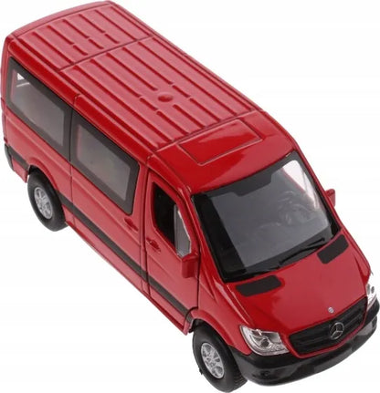 Mercedes-Benz Sprinter Traveliner 1:34 43731, raudonas
