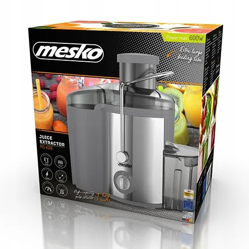Mesko MS 4126 pilka sulčiaspaudė vaisiams ir daržovėms