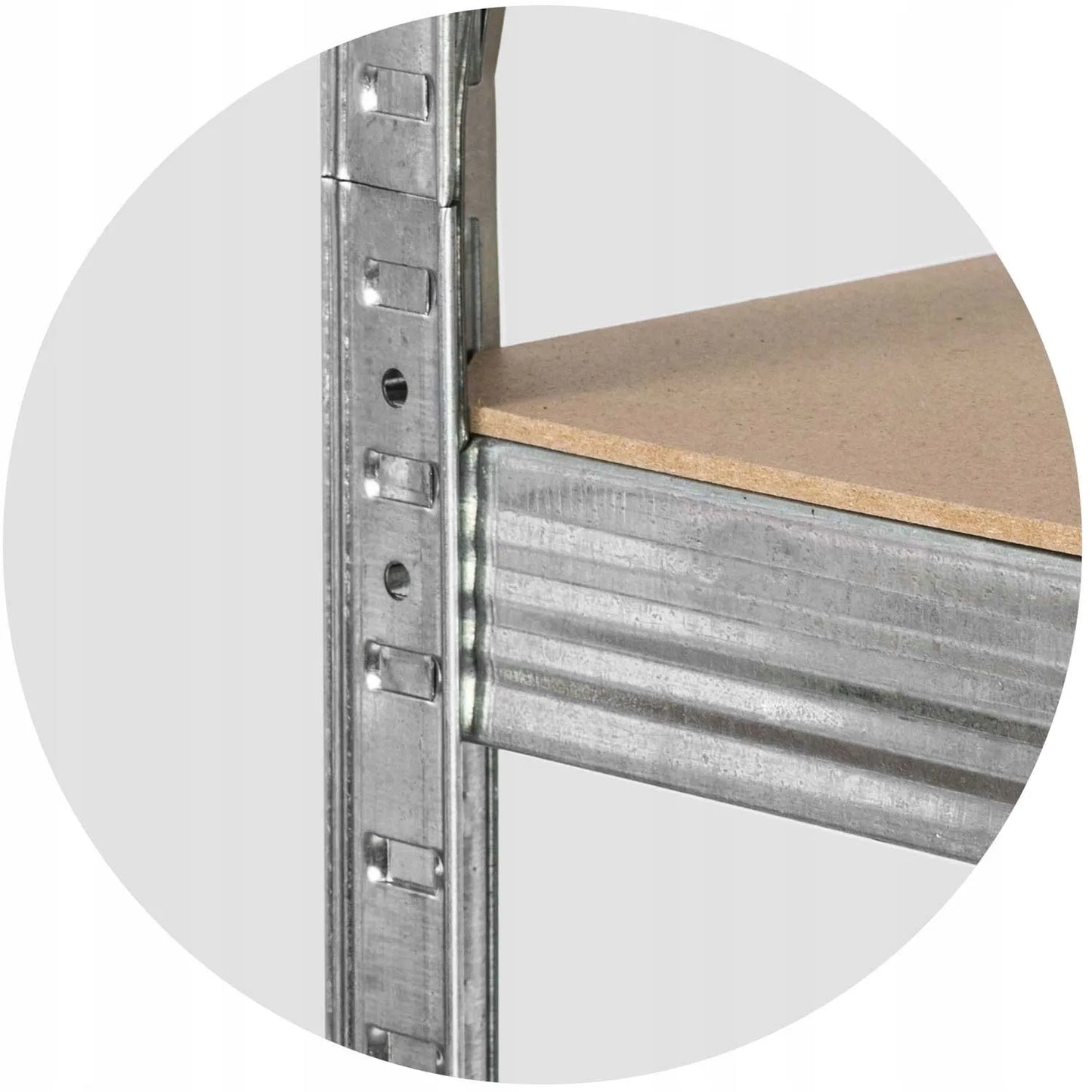 Metalinis sandėlio stelažas 180 x 100 x 50 cm Humberg 4849