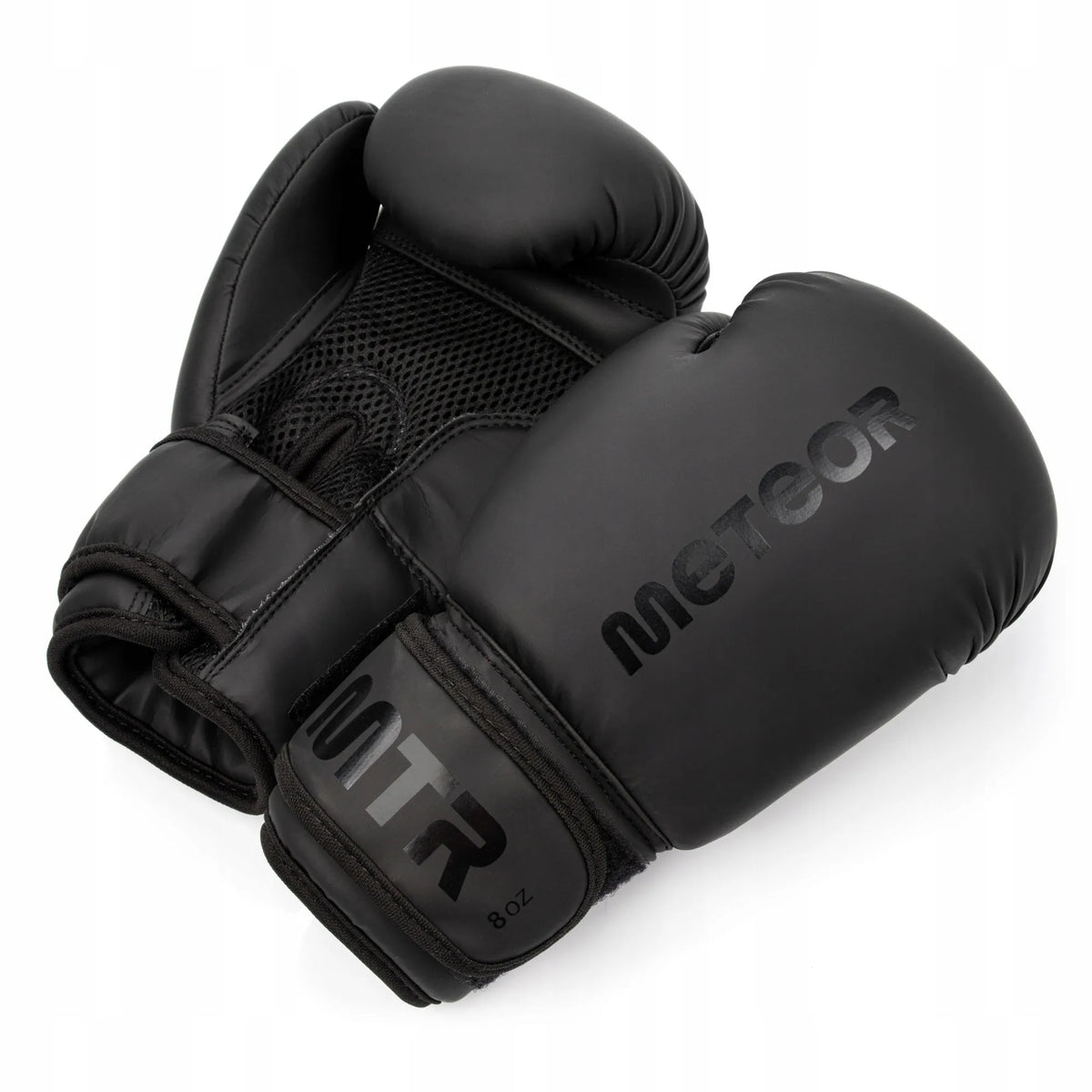 „Meteor“ bokso pirštinės treniruotėms jaunimui ir suaugusiesiems, 12 oz, su „Velcro“ užsegimu