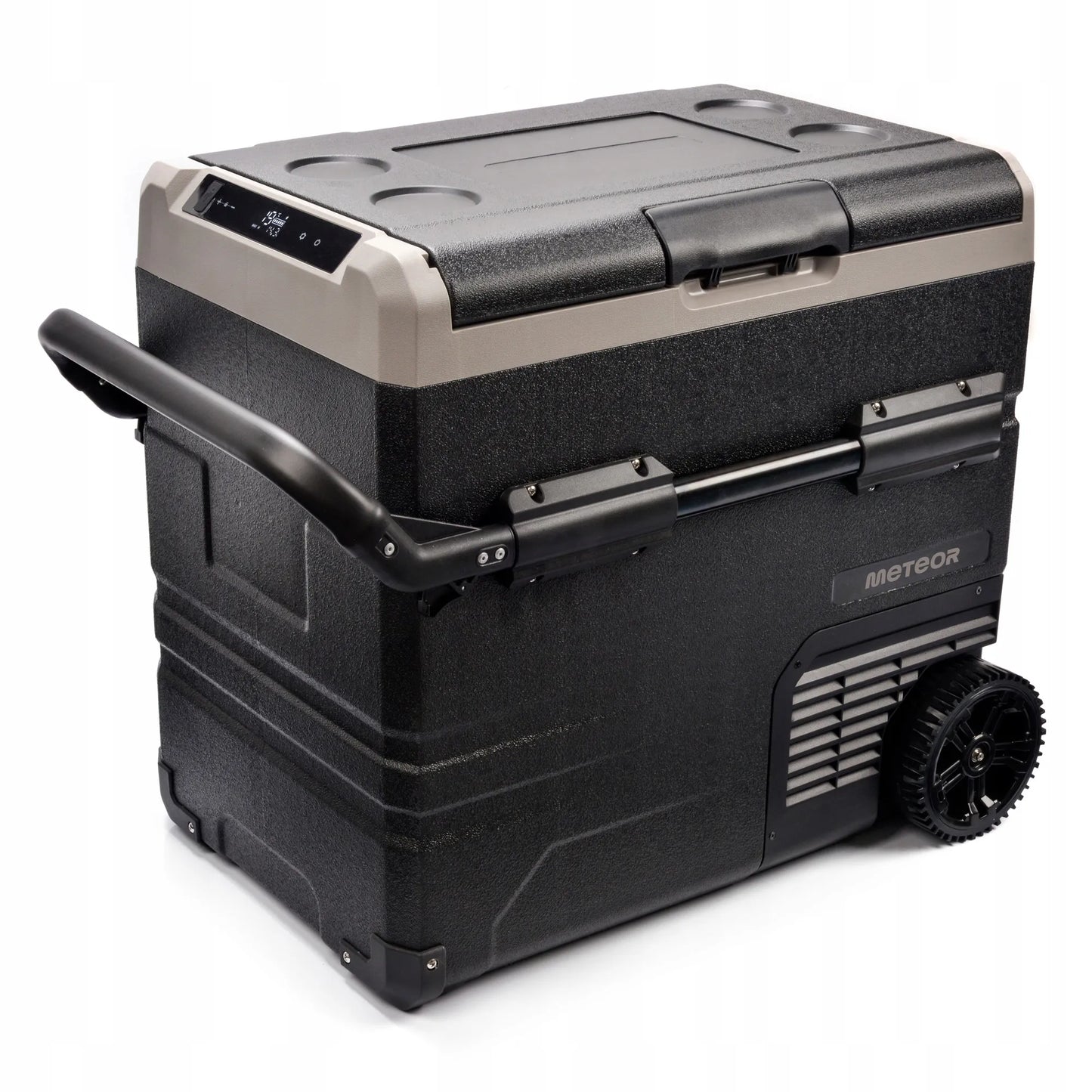 Meteor TSW60 kompresorinis nešiojamas šaldytuvas, skirtas piknikui ir žvejybai, Bluetooth, 60 l