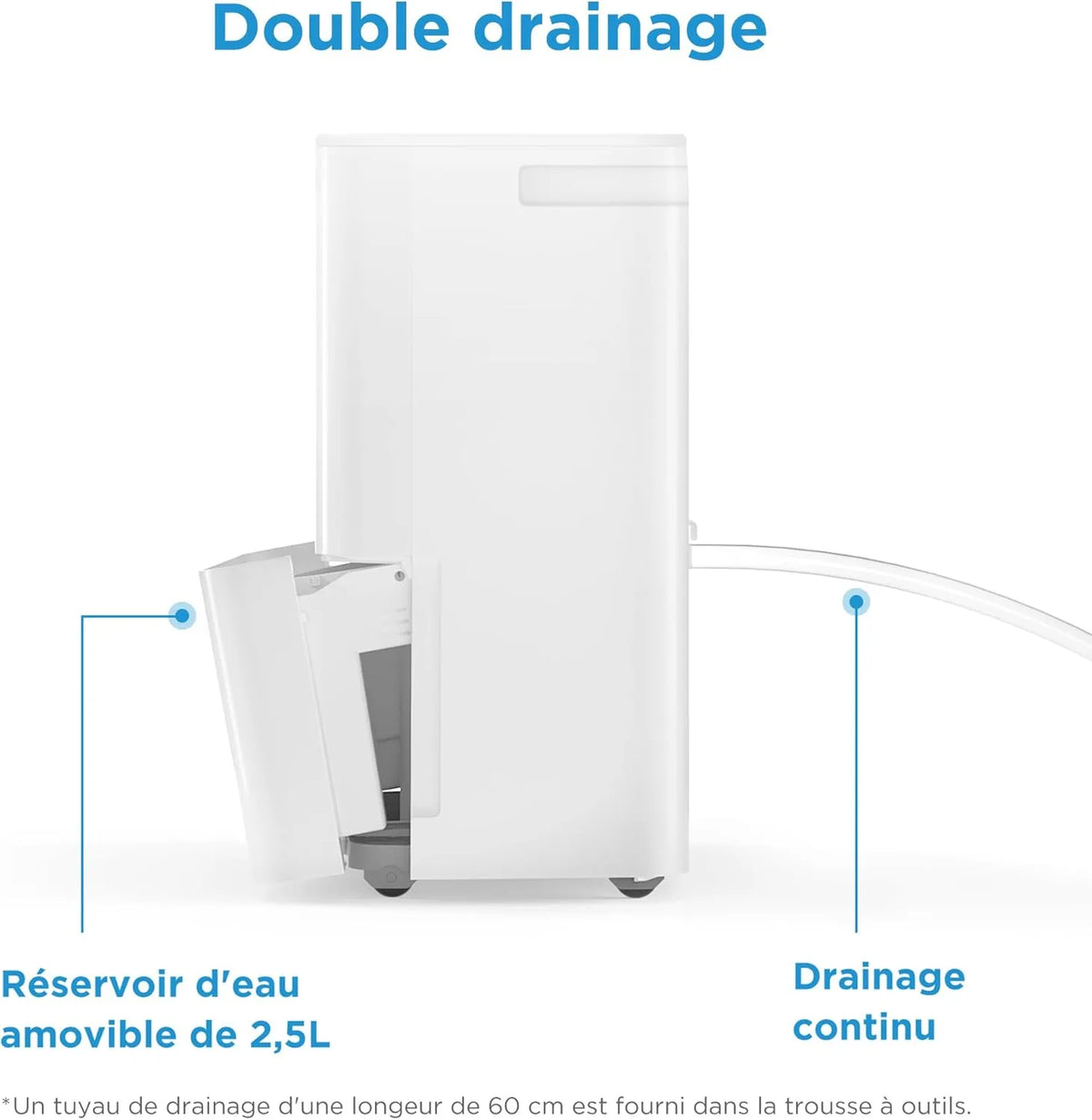 „Midea“ MDD0Z-12DEN7-QA3 oro sausintuvas „Anti-Mould“, 12 l/24 val., išmanusis