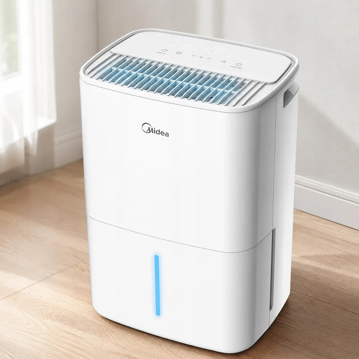 „Midea“ MDD0Z-12DEN7-QA3 oro sausintuvas „Anti-Mould“, 12 l/24 val., išmanusis