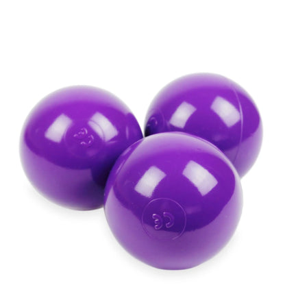„Mimii“ violetiniai kamuoliukai sausam baseinui, 25 vnt., 7 cm